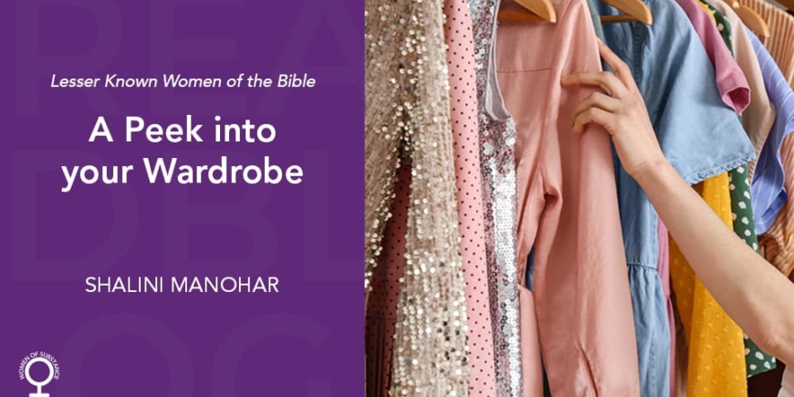 A peek into your wardrobe…