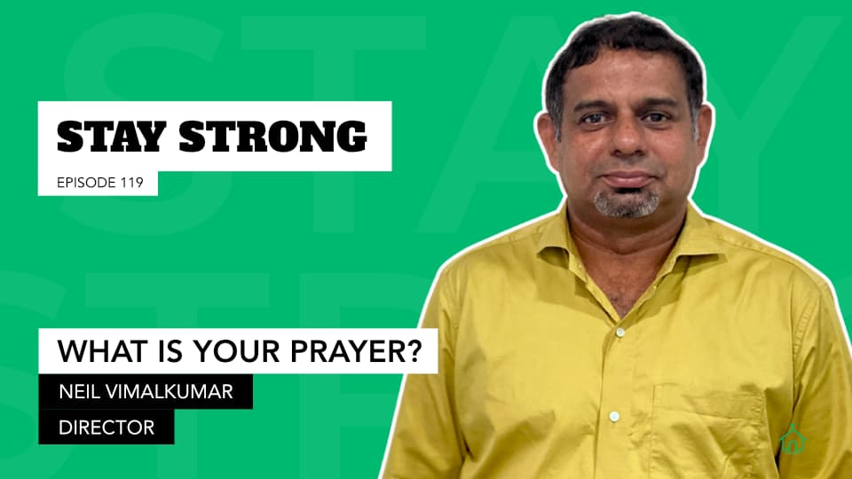 What is your prayer?